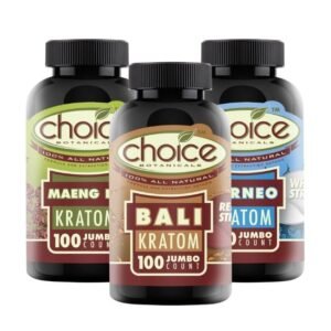 CHOICE KRATOM 100CT JUMBO CAPSULES