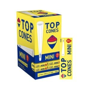 TOP CONE SLOW AND SMOOTH BURN MINI 10PK 70MM 24CT/ BOX