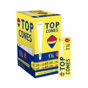 TOP CONE SLOW AND SMOOTH BURN 1 1/4 6PK 84MM 24CT/ BOX