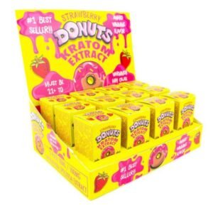 DONUTS KRATOM EXTRACT 100MG 30ML SHOT 12CT/ BOX