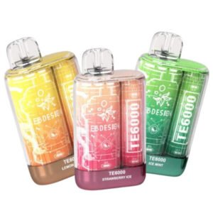 EBDESIGN TE6000 5% DISPO (51.5ML) 6K PUFFS 5CT/ BOX