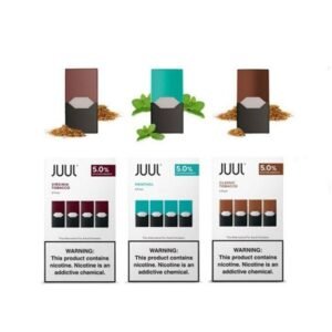JUUL 5% NICOTINE (22.40ML) PODS DISPLAY OF 8PKS IN A BOX