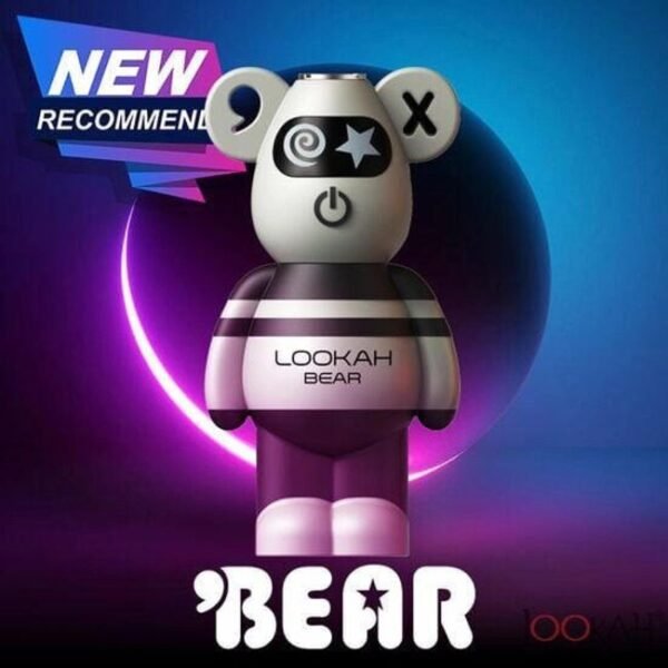 LOOKAH BEAR 510 VAPE CARTRIDGE BATTERY 5CT/ BOX