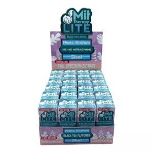 MIT THERAPY LITE NANO KRATOM FULL SPECTRUM 105MG 10ML BLACK TEA SHOT 24CT/ BOX