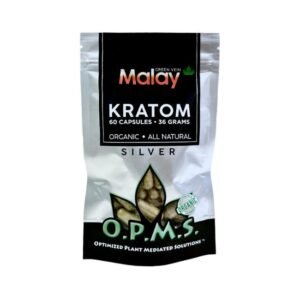 OPMS SILVER KRATOM (36GM) 60CT CAPSULES