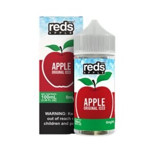 REDS BY 7DAZE E-LIQUID FREEBASE 100ML BOTTLE