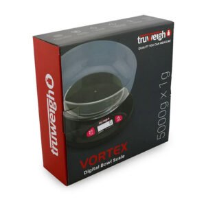 TRUWEIGH VORTEX DIGITAL BOWL SCALE 5000G X  1G BLACK