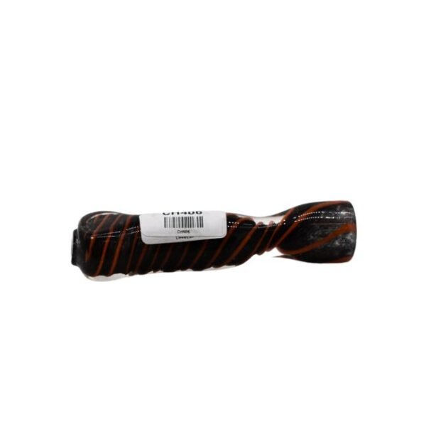 3.5 INCH BLACK FRITT COLOR CHILLUM