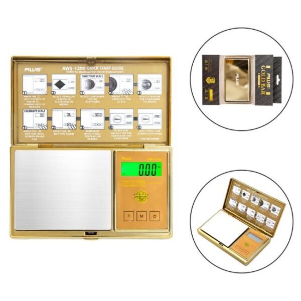 DTEK DIGITAL LE1200 MULTI PURPOSE SCALE GOLD (1200G X 0.01G)