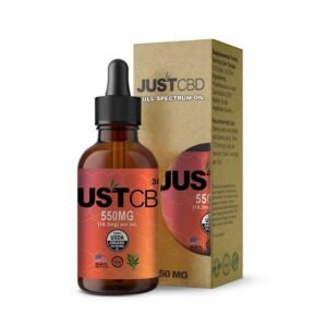 JUST CBD FULL SPECTRUM OIL 550MG 30ML (1.01 FL OZ)