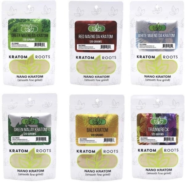 KRATOM ROOTS HIGH QUALITY NANO KRATOM 120GM POWDER