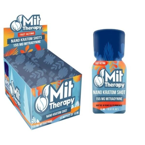 MIT THERAPY 155MG NANO KRATOM SHOT 12CT/ BOX