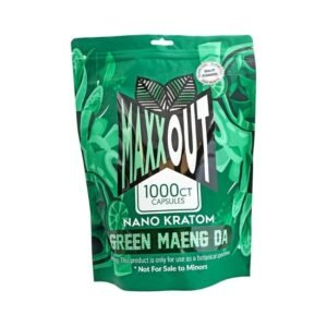 MAXX OUT  KRATOM 1000CT CAPSULES BAG