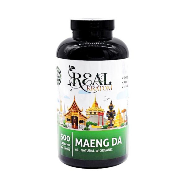 REAL KRATOM (300GM) 500CT CAPSULES
