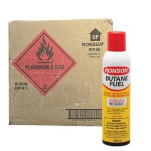 RONSON BUTANE 290ML / 165GM / 5.82 Oz - 12CT CASE