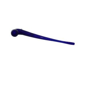 12'' BLUE TUBING FANCY SHERLOCK PIPE