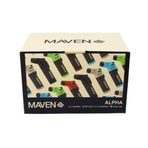 MAVEN ALPHA  WIND PROOF TORCH LIGHTER 15CT DISPLAY