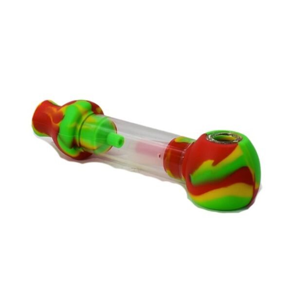 8'' COLOR FULL FANCY SILICONE HAND PIPE