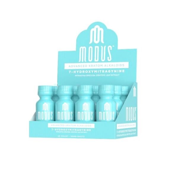 MODUS 7 HYDROXYMITRAGYNINE ADVANCED KRATOM ALKALOIDS 30MG SHOT 12CT/ BOX