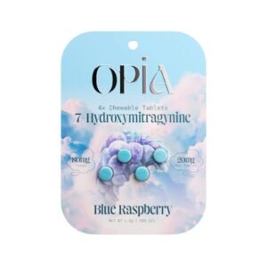 OPIA 7-HYDROXYMITRAGYNINE KRATOM EXTRACT 20MG PER TABLET 4CT/10PK