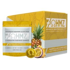 7 OHMZ HYDROXY ADVANCED KRATOM ALKALOIDS 28MG PER BAG GUMMIES 10CT/ BOX