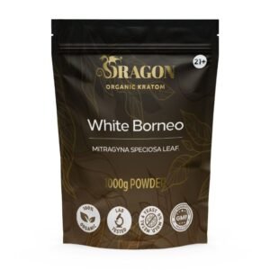 DRAGON ORGANIC KRATOM 1000GM POWDER BAG