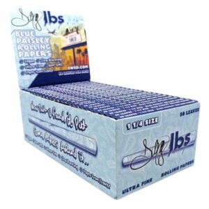 SWED DOGG LBS BLUE PAISLEY ROLLING PAPERS 50CT/ BOX