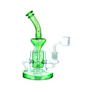 TSUNAMI GLASS 9'' CONCENTRATE RIG SHOWER HEAD RECYCLER WATER PIPE