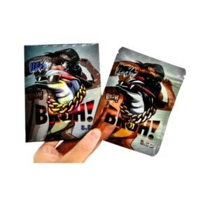 DESIGNER SMELL PROOF 3.5GM 50 BAGGIES + 50 COVER