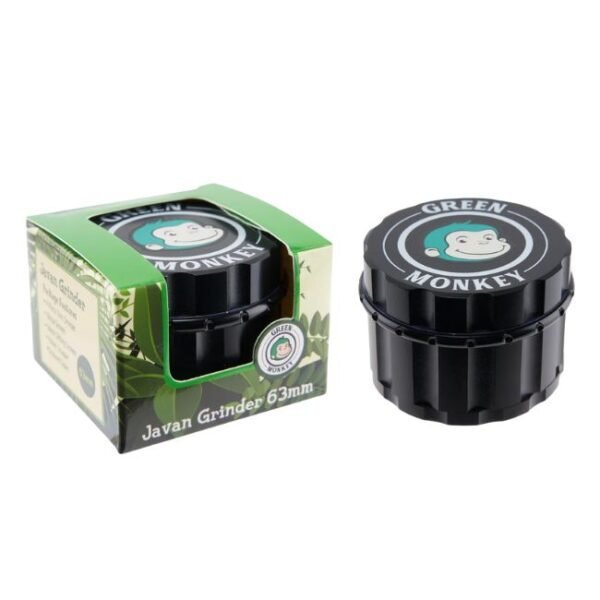 GREEN MONKEY 4 PART JAVAN GRINDER 63MM
