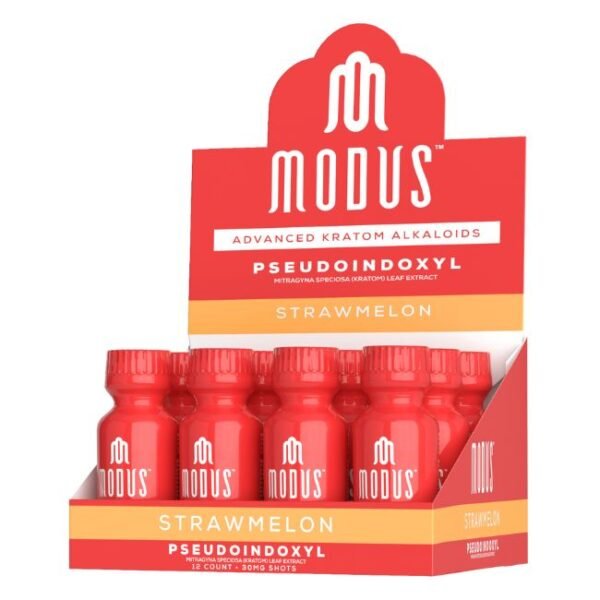 MODUS PSEUDOINDOXYL ADVANCED KRATOM ALKALOIDS 30MG (15ML) SHOT 12CT/ BOX