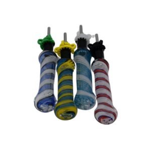 10MM TITANIUM NAIL FULL TWISTING NECTOR COLLECTER 4PK