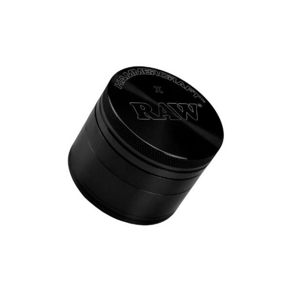 RAW X HAMMER CRAFT ALUMINIUM 2.5INCH DIAMETER 4PC GRINDER