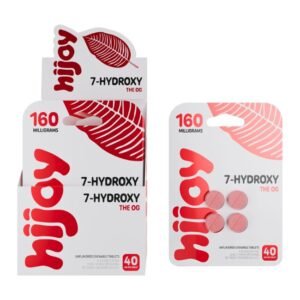 HIJOY 7-HYDROXY EXTRA STRENGHT 40MG PER TABLET 4CT/10PK