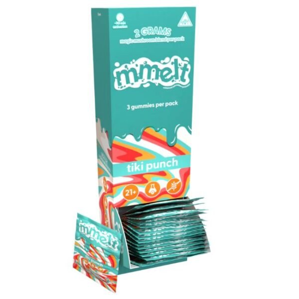 MMELT MAGIC MUSHROOM ENHANCED MICRODOSE 2GM X 3PK GUMMIES 20CT/ BOX