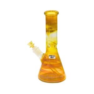 10" MARS FANCY BEAKER GLASS WATER PIPE