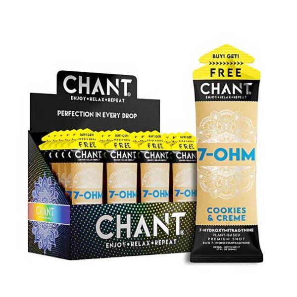 CHANT 7-OHM HYDROXY 8MG 1.7FL.OZ (50ML) SHOT 24CT/ BOX