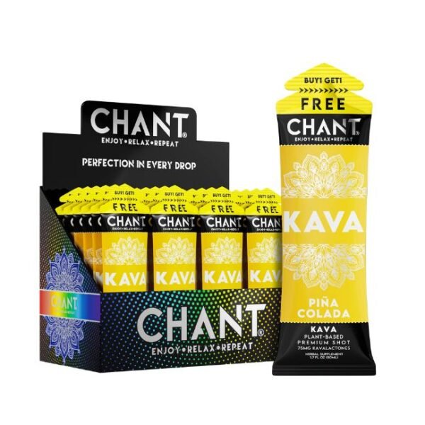 CHANT KRATOM KAVA 75MG 1.7FL.OZ (50ML) SHOT 24CT/ BOX