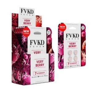 FVKD 7 HYDROXY KRATOM EXTRACT 60MG PER TABLET 4CT/5PK