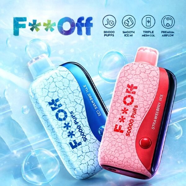 F** OFF 5% DISPOSABLE (125ML) 50K PUFFS 5CT/ BOX