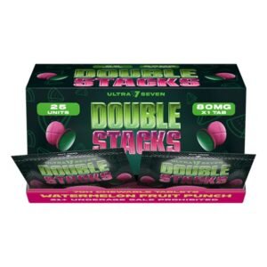 ULTRA 7 SEVEN DOUBLE STACKS HYDROXY CHEWABLE 80MG PER TABLET 1CT/25PK
