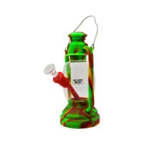 10''SILICONE LANTERN DESIGN WATER PIPE