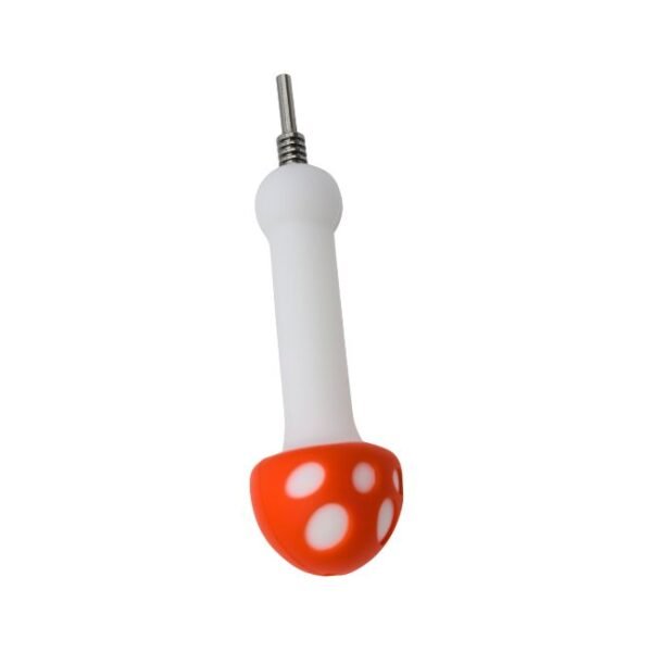 4'' MUSHROOM SILICONE HAND PIPE