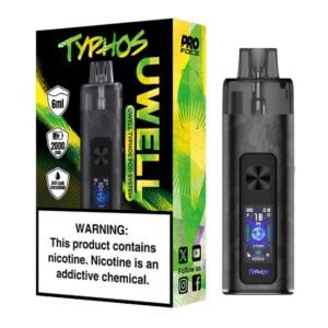 U WELL CALIBURN TYPHOS 2000mAH (6ML) POD SYSTEM STARTER KIT