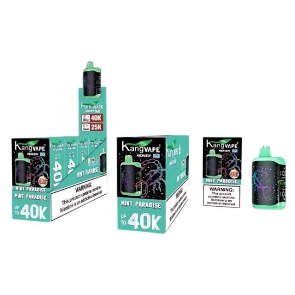 KANGVAPE HEAVEN X 5% DISPOSABLE (95ML) BLAST MODE - 25K & SILKY. MODE - 40K PUFFS 5CT/ BOX