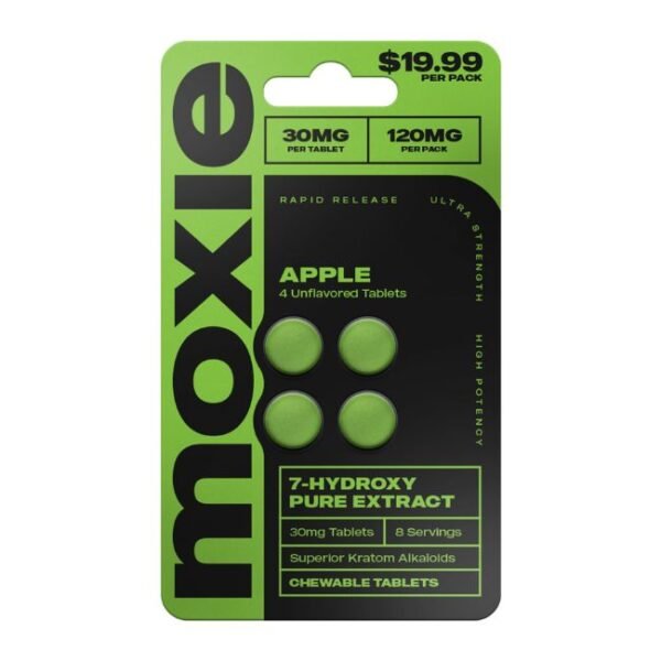 MOXIE 7-HYDROXY PURE EXTRACT 30MG PER TABLET 4CT/10PK