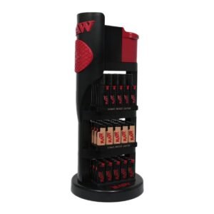 RAW LIGHTERS DISPLAY (PHOENIX 30BLACK + 30CLASSIC + 50EXTENDO) 3TIER 110CT DISPLAY