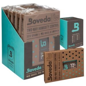 BOVEDA 72% 2 WAY HUMIDITY CONTROL 320 GRAMS 6CT/ BOX