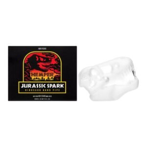 HEMPER JURASSIC SPARK DINOSAUR SKULL (4'') HAND PIPE