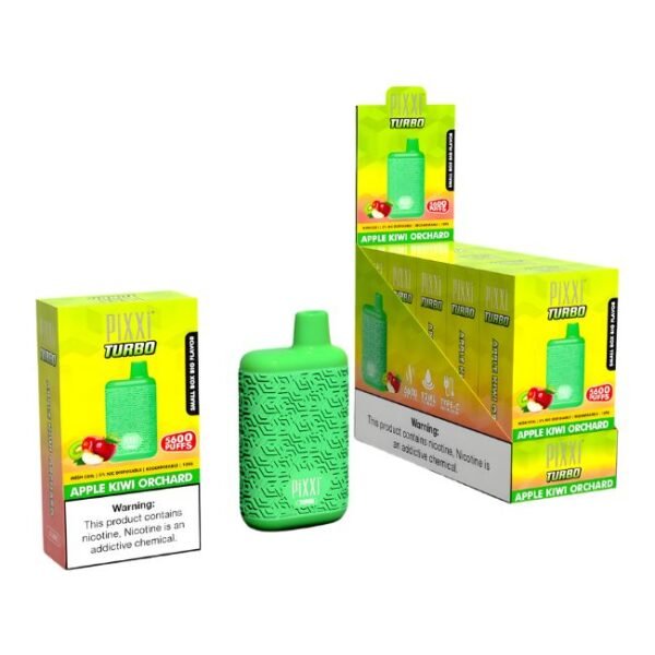 PIXXI TURBO 5% DISPO (60ML) 5.6K PUFFS 5CT/ BOX